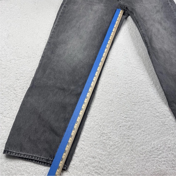 Levi’s Premium Lot Stay Loose Jeans Size 34x32 Fits 34x30 Gray Wash - Picture 9 of 10